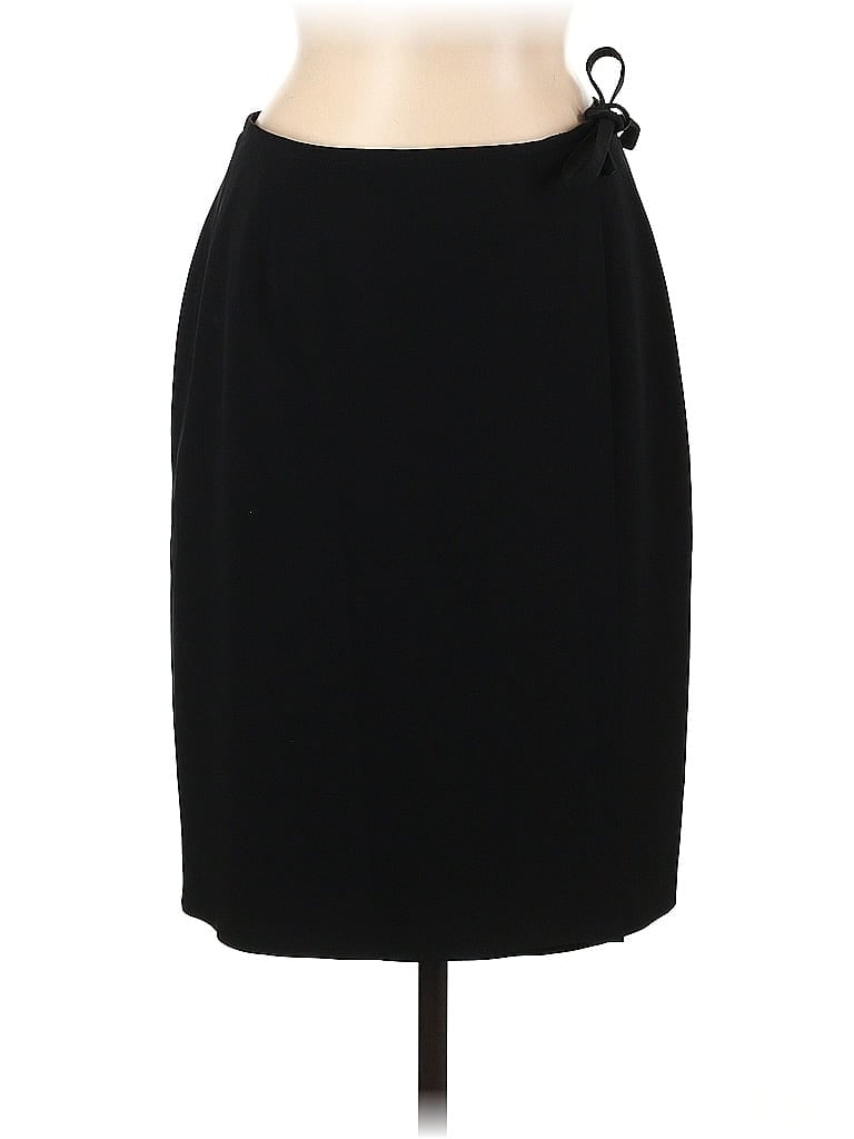 Giorgio Armani Le Collezioni Black Casual Skirt Size 8 - photo 1
