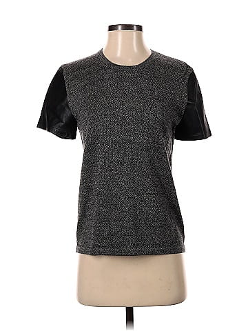 Lululemon Athletica Color Block Gray Active T-Shirt Size 8 - 54% off