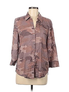 L'Agence 3/4 Sleeve Button-Down Shirt (view 1)