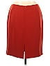 Jones New York 100% Silk Solid Red Silk Skirt Size 16 - photo 2