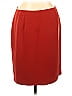 Jones New York 100% Silk Solid Red Silk Skirt Size 16 - photo 1