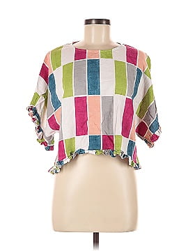 For Cynthia Short Sleeve Blouse (view 1)