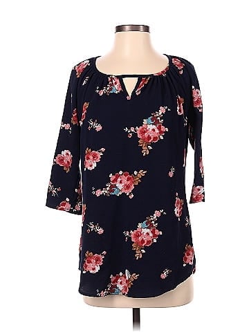 Cool Melon 3/4 Sleeve Blouse (view 1)
