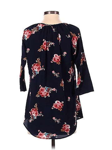 Cool Melon 3/4 Sleeve Blouse (view 2)