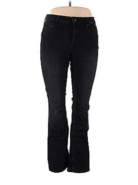 Simply Vera Vera Wang Solid Black Dress Pants Size XL - 53% off