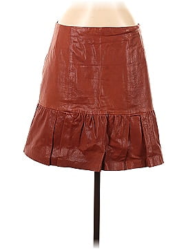 Nanette Lepore Leather Skirt (view 1)