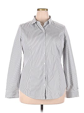 Worthington Long Sleeve Button-Down Shirt (view 1)