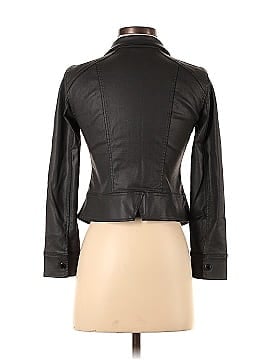 White House Black Market Faux Leather Jacket (view 2)