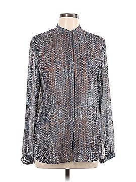E3 by Etcetera Long Sleeve Silk Top (view 1)