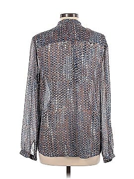 E3 by Etcetera Long Sleeve Silk Top (view 2)