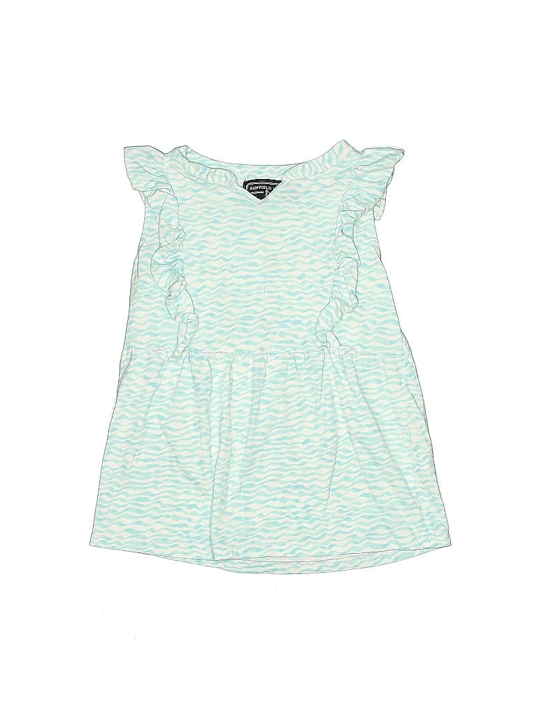 Duffiled lane 100% Cotton Teal Blue Dress Size 8 (big kids) - photo 1