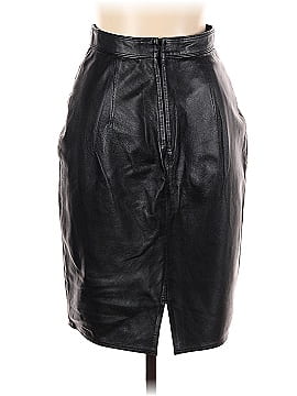 Della Roufogali Leather Skirt (view 2)