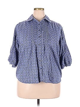 Sottomettimi 3/4 Sleeve Button-Down Shirt (view 1)