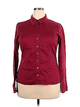 Maurices Long Sleeve Button-Down Shirt (view 1)