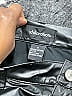 Xhilaration 100% Polyurethane Black Faux Leather Pants Size 11 - photo 3