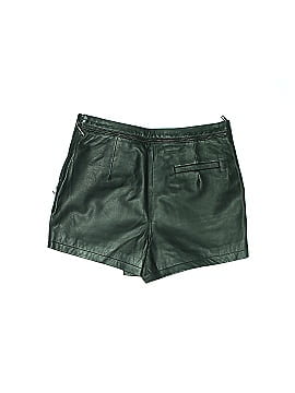 Stella & Jamie Faux Leather Shorts (view 2)