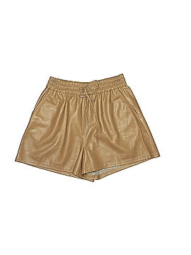 Good American Faux Leather Shorts (view 1)