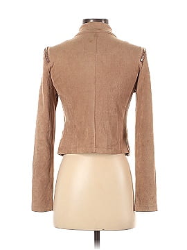 Shein Faux Leather Jacket (view 2)
