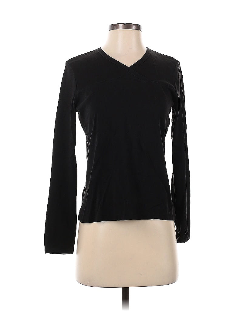 Eddie Bauer 100% Baumwolle Black Long Sleeve Blouse Size S - 81% off ...