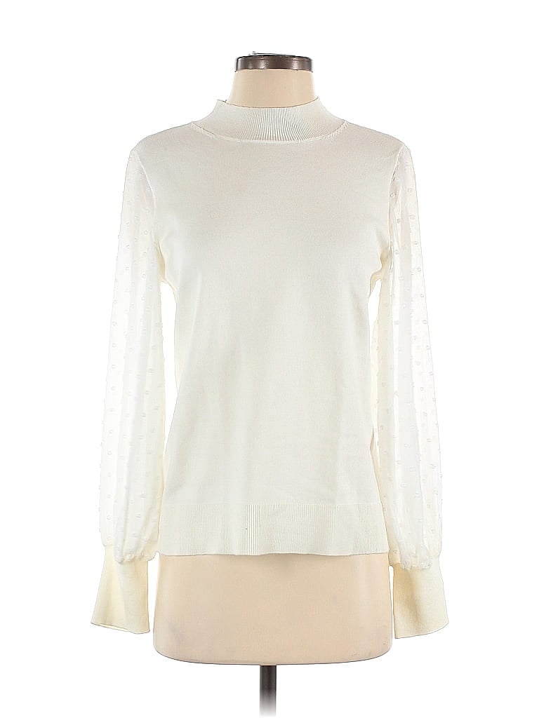 Vince Camuto Ivory Pullover Sweater Size S - photo 1