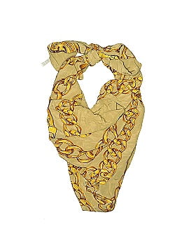 Chanel Gold Chain Medallion XL Silk Scarf (view 1)