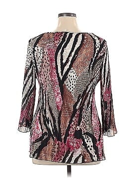 Signature by Larry Levine Long Sleeve Blouse (view 2)