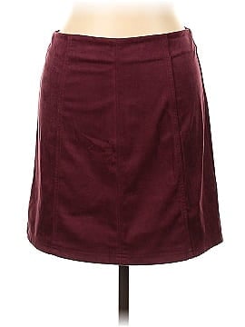 Alya Faux Leather Skirt (view 1)