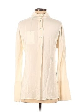 Maiyet Long Sleeve Silk Top (view 2)