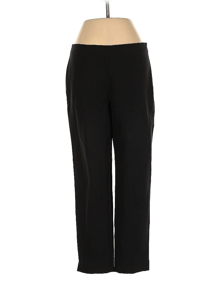 Pre-owned Lands' End Dress Pants In Black