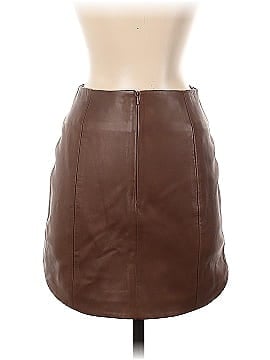 The Sei Leather Skirt (view 2)