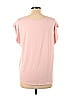 New York & Company 100% Polyester Pink Sleeveless Henley Size L - photo 2
