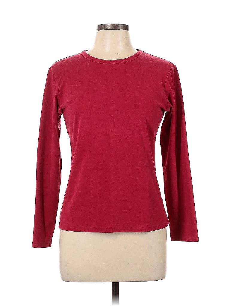 Style&Co Burgundy Pullover Sweater Size L (Petite) - photo 1