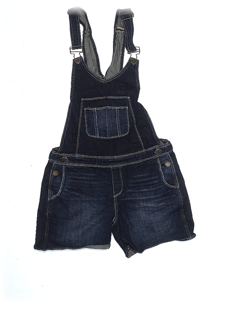 Paige Blue Overall Shorts Size S - photo 1