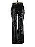 Xhilaration 100% Polyurethane Black Faux Leather Pants Size 11 - photo 2