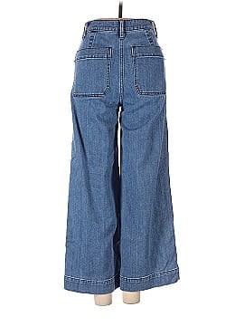 Madewell Emmett Wide-Leg Crop Jeans in Rosalie Wash (view 2)