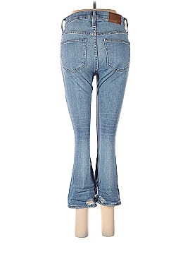 Madewell Petite Cali Demi-Boot Jeans in Bess Wash: Button-Front Edition (view 2)