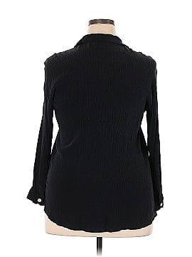 SILK CLUB COLLECTION Long Sleeve Blouse (view 2)