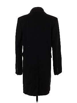 Black Saks Fifth Avenue Wool Coat (view 2)