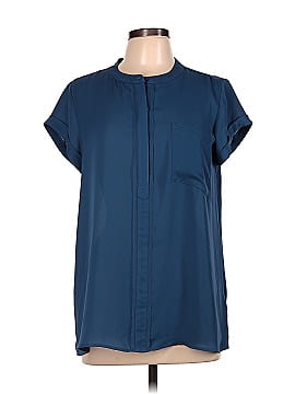 Simply Vera Vera Wang Women Top XL Blue green sleevless T-Shirt