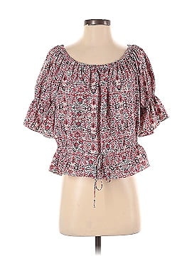 MISA Los Angeles Short Sleeve Blouse (view 1)