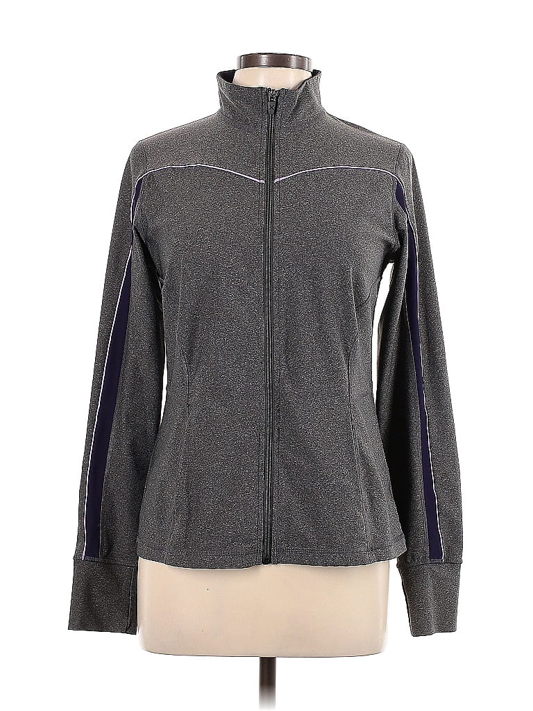 Unbranded Gray Track Jacket Size L - 59% off | ThredUp