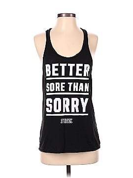 Victoria's secret's pink brand women's size xs gray tank, pink