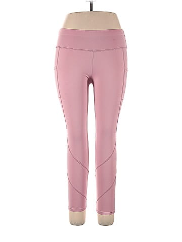 Unbranded Solid Pink Leggings Size XXL - 60% off