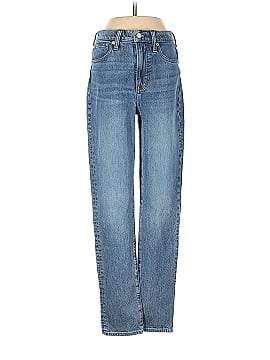 Madewell The Petite Perfect Vintage Straight Jean in Springwood Wash (view 1)