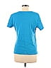 Karen Scott 100% Cotton Blue Short Sleeve T-Shirt Size M - photo 2