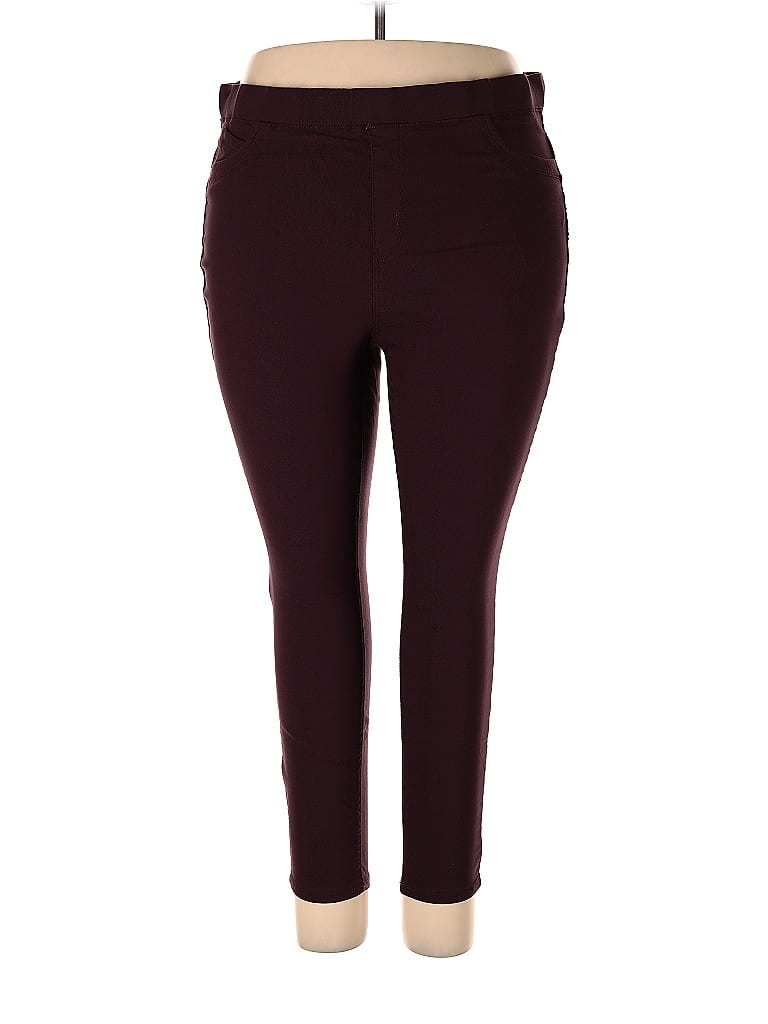 Active by Old Navy Maroon Burgundy Leggings Size 3X (Plus) - 36% off