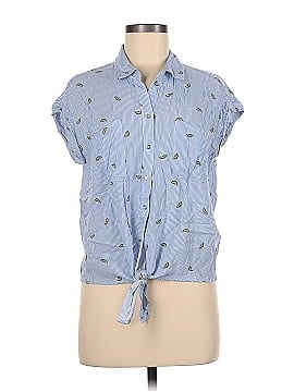 Tribal Jeans Short Sleeve Button-Down Shirt (view 1)