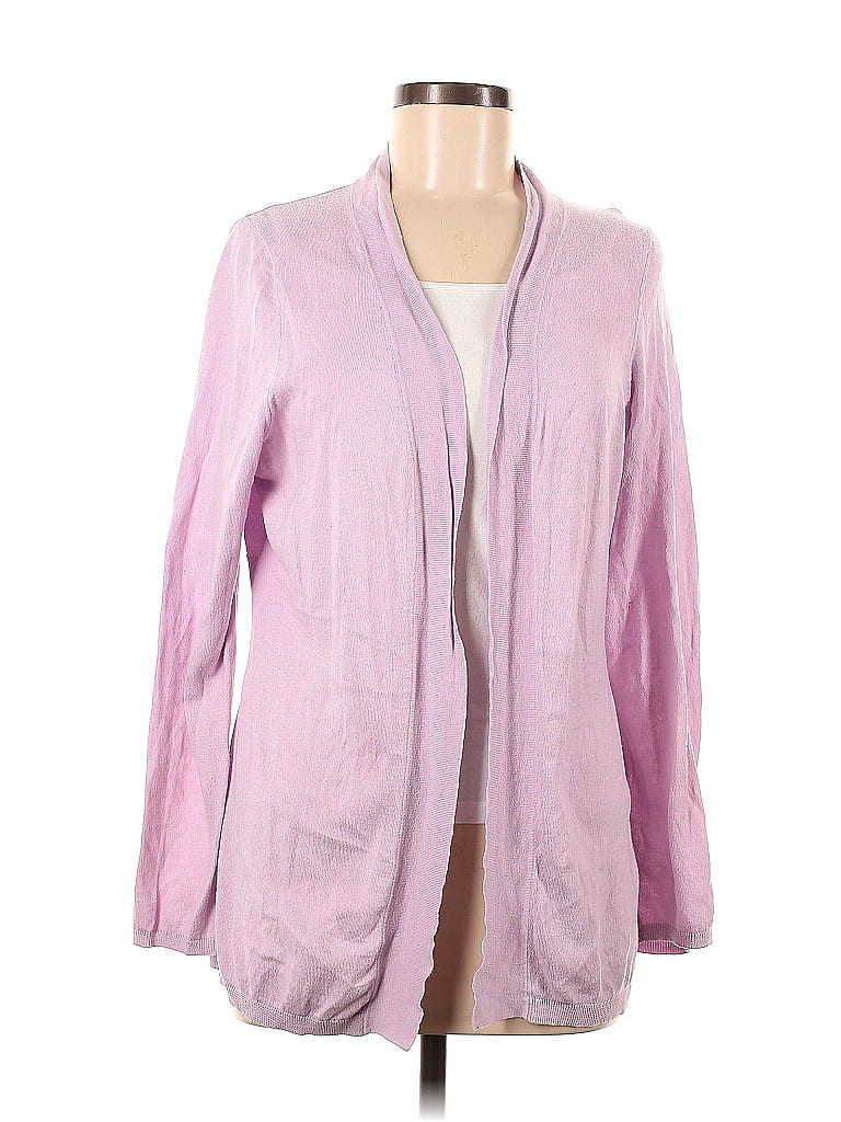 Ann Taylor LOFT 100% Cotton Pink Cardigan Size L - photo 1