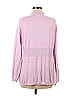 Ann Taylor LOFT 100% Cotton Pink Cardigan Size L - photo 2