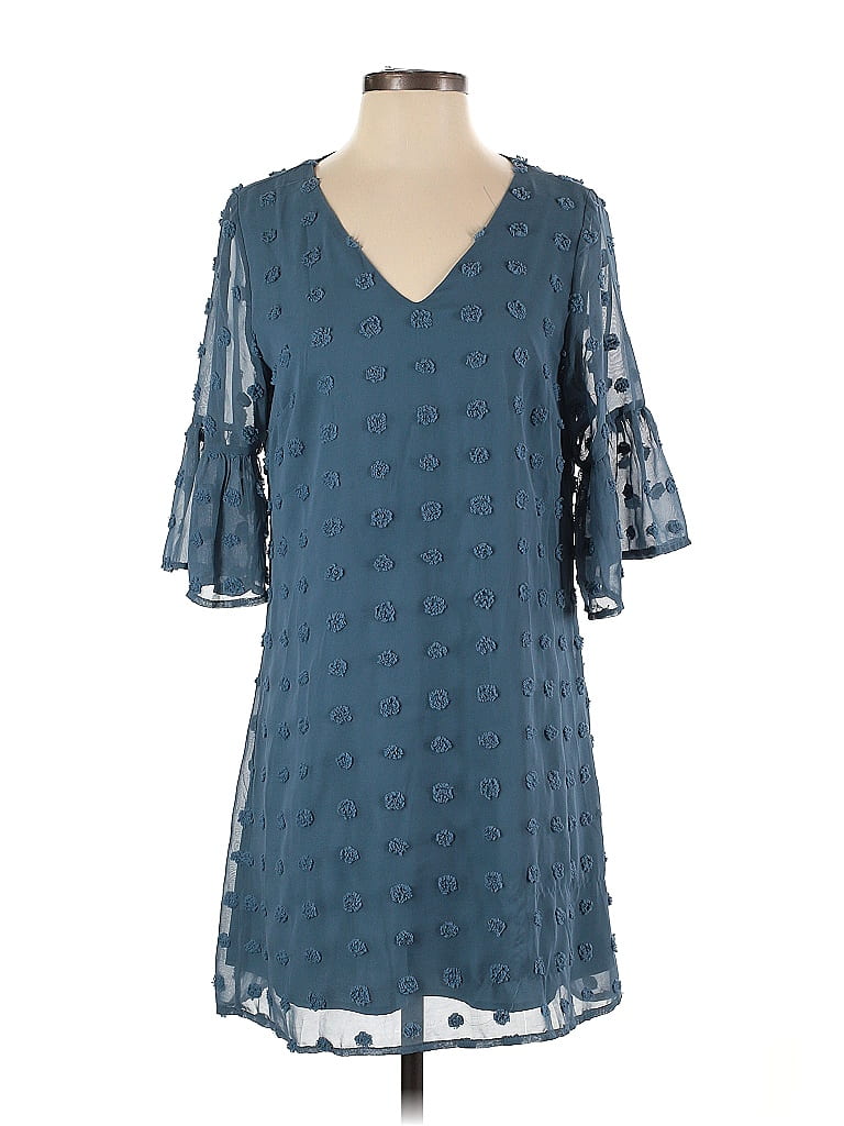 Pre-owned Blooming Jelly Casual Dress In Blue